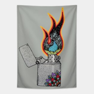 Lighter Landscape Tapestry