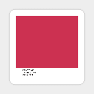 pantone 18-1852 TPG Rose Red Magnet