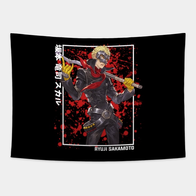 Ryuji Sakamoto Persona 5 Tapestry by Otaku Emporium