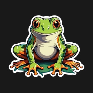 Serenity Amongst the Leaves Tree Frog's Perch T-Shirt