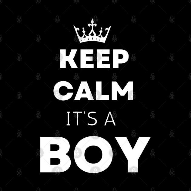 Ceep calm it's a boy Ahoy it's a boy " new mom gift" & "new dad gift" "it's a boy pregnancy" newborn, mother of boy, dad of boy gift by Maroon55