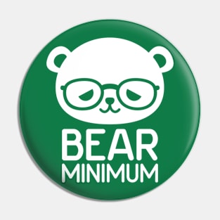 Bear Minimum Pin