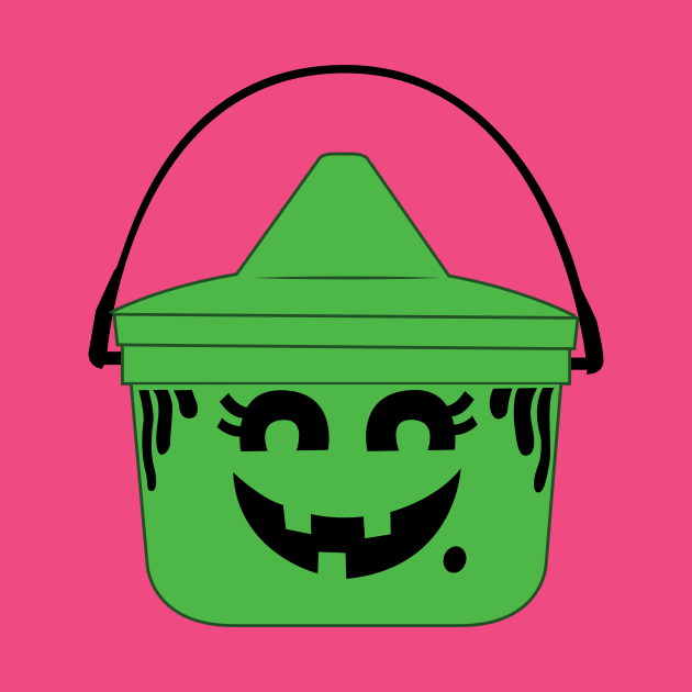 Halloween McBoo Pail | Witch Full Color by looeyq