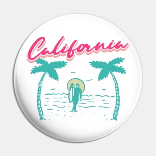 California Summer Pin