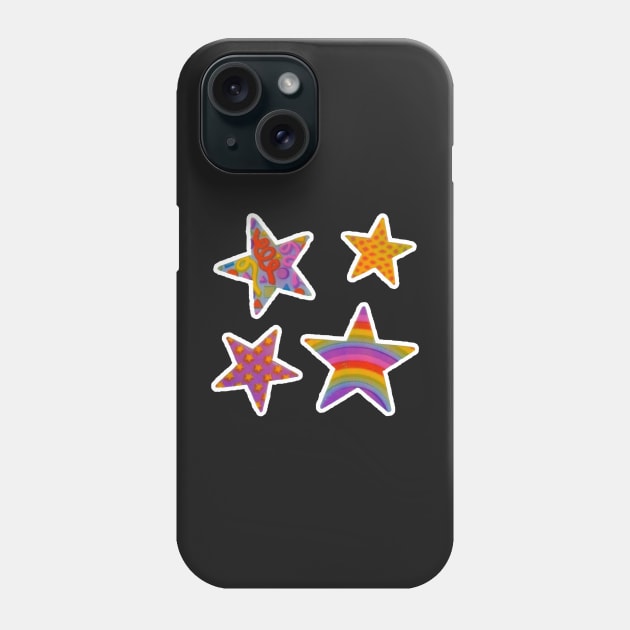 Stars sticker Phone Case by DiorBrush