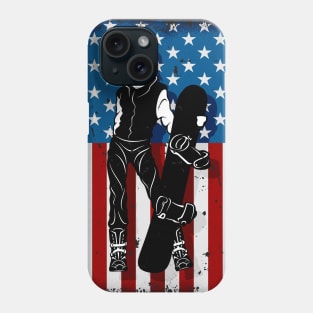 Female Snowboarder Winter Sports Phone Case