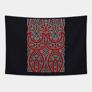 tribal batak motif 7 Tapestry