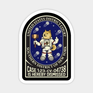 Doge wo helmet / Crypto v. SEC ("CASE IS HEREBY DISMISSED") Magnet