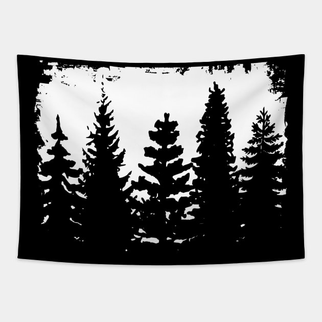 Trees Tapestry by PallKris