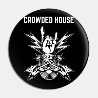 CROWDED HOUSE BAND Pin