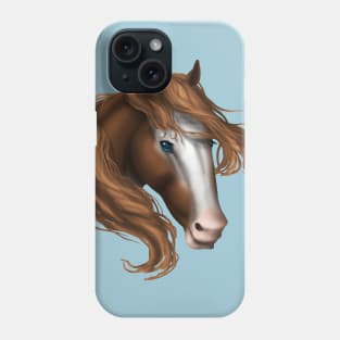 Horse Head - Bald Face Phone Case