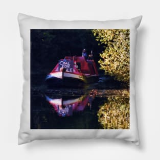 Anyone for coal on the oxford canal Pillow