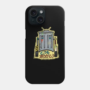 Dōmo Arigato Trash Can Robot Japanese Version Phone Case