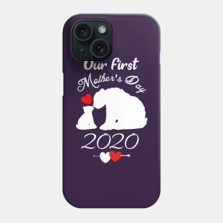 Our first mothers day bear 2020-mothers day gift Phone Case