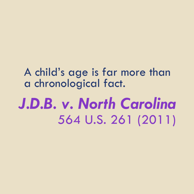 JDB v. North Carolina by ericamhf86