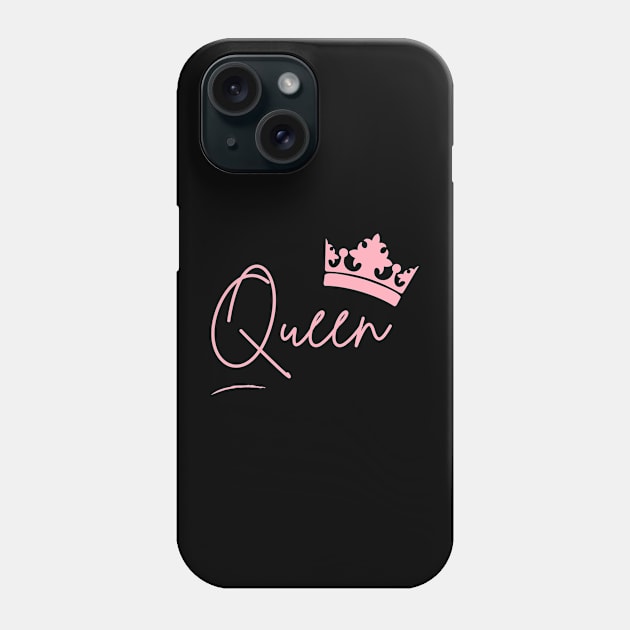 Queen Designed By Trend Pixels Phone Case by Trend Pixel