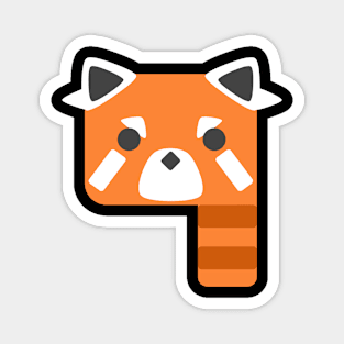 Cute Red Panda Magnet