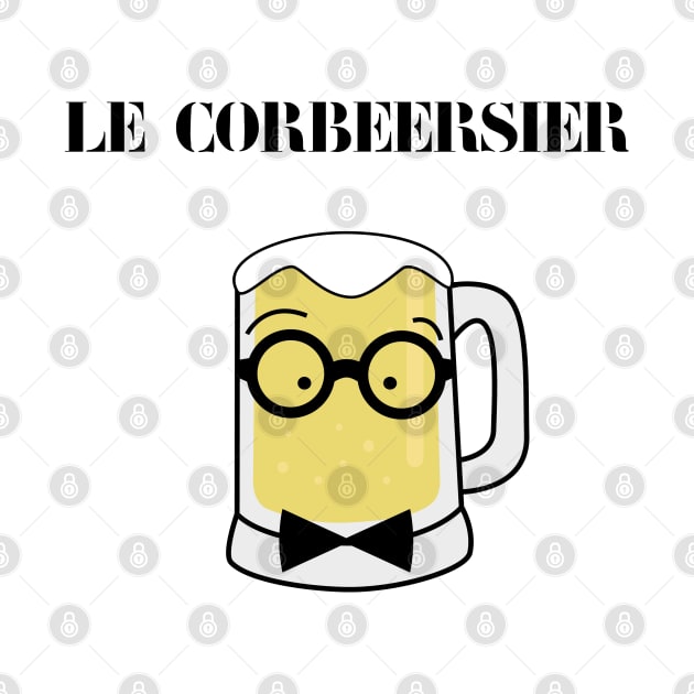 Le Corbusier beer by CharlieDF