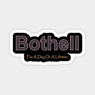 Bothell Grunge Text Magnet