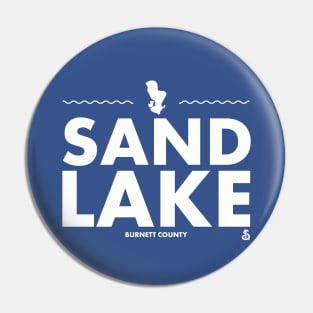 Burnett County, Wisconsin - Sand Lake Pin