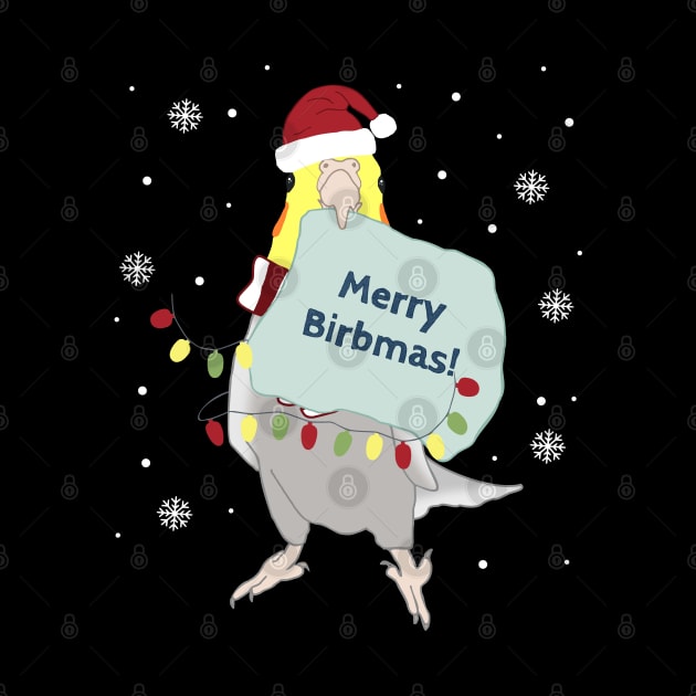 merry birbmas! - cockatiel doodle by FandomizedRose