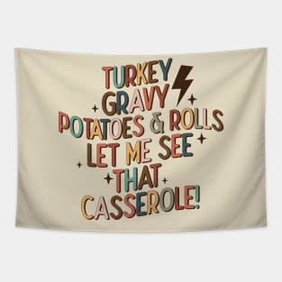 Turkey Gravy Potatoes & Roll Tapestry