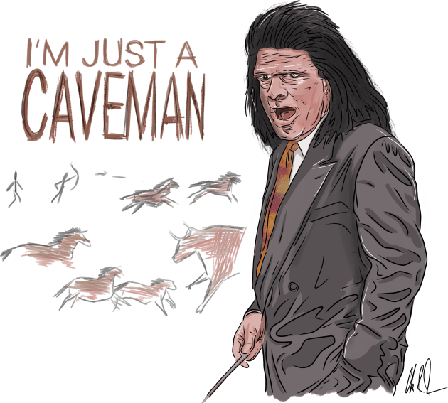 SNL: The Unfrozen Caveman Lawyer Kids T-Shirt by 51Deesigns