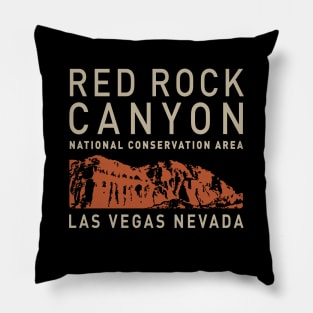 Red Rock Canyon by © Buck Tee Originals Pillow