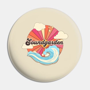 Soundgarden  Ocean Summer Pin