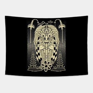 Barong Bali Ilustration 05 Tapestry