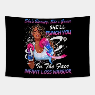 Punch You in the Face Infant Loss Tapestry