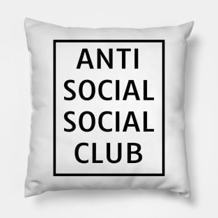 Antisocial social club introvert Pillow