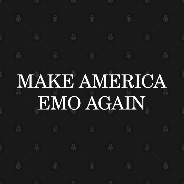 Make America Emo Again by GeekLevelAsian