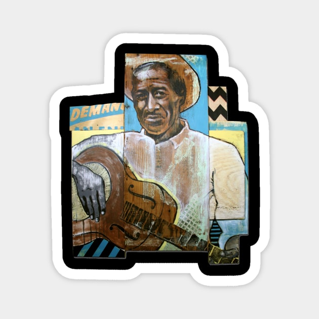 Son House "The Beginning and End of All Music" Magnet by todd_stahl_art