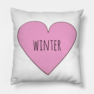 Love Winter Pillow