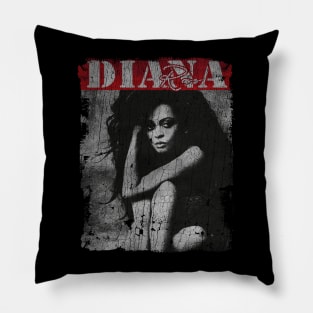 TEXTURE ART - DIANA ROSS  NO MOUNTAIN Pillow