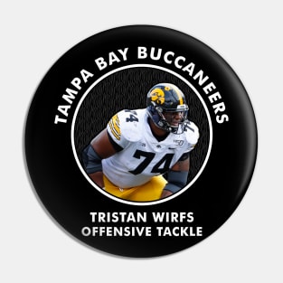 TRISTAN WIRFS - OT - TAMPA BAY BUCCANEERS Pin