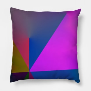 multicolored texture gradient Pillow