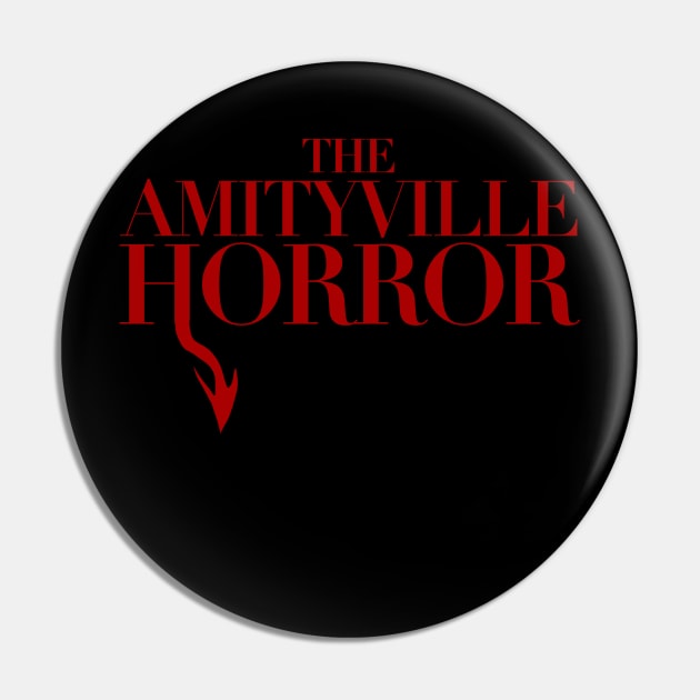 Amityville Horror Pin by SmallDogTees