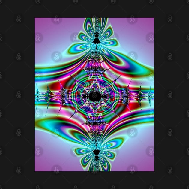 Groovy Fractal Art Design by Kenen's Designs