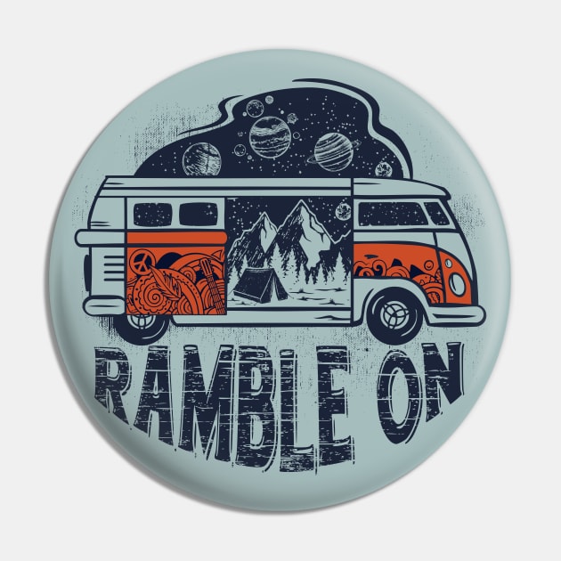 Ramble On Pin by RepubliRock