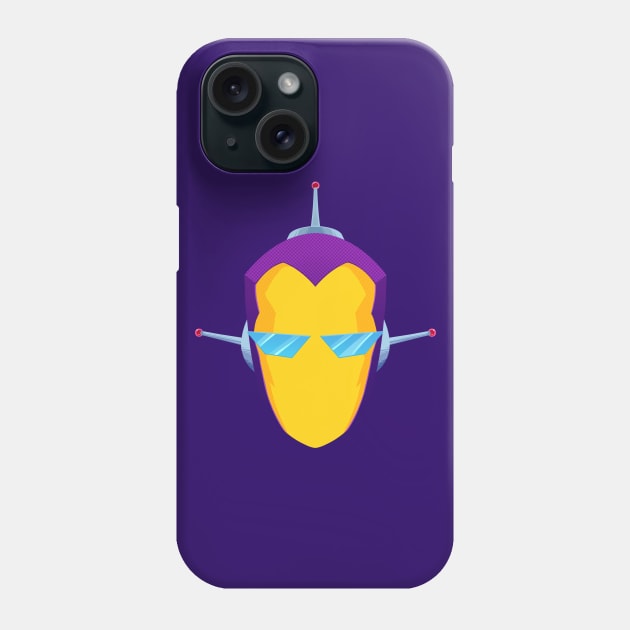 SPACEMAN – Graphic Portrait Phone Case by JasonPiperberg