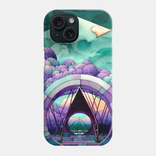 Trippy Abstract Geometric Phone Case