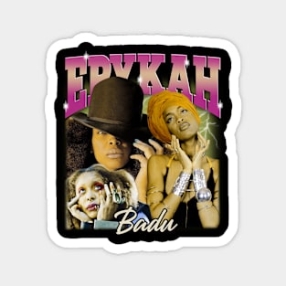 Erykah Badu RNB Fanart Magnet