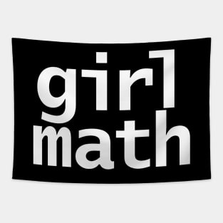 Girl Math Tapestry