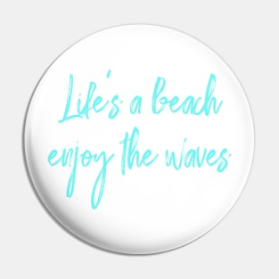Life's a beach, enjoy the waves 🌊 🔆 Pin