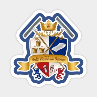 Sponja (Israeli Mop) Coat of Arms Magnet