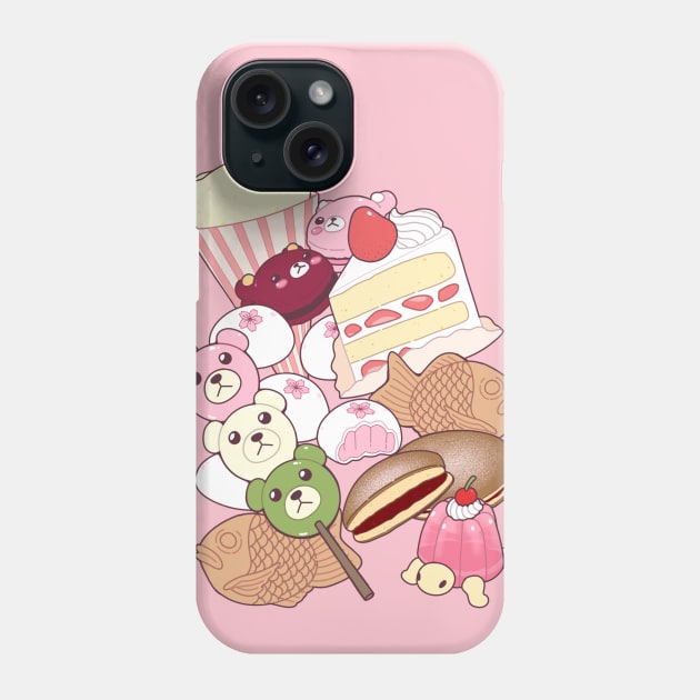 Japanese sweet combo Phone Case by heavenrose