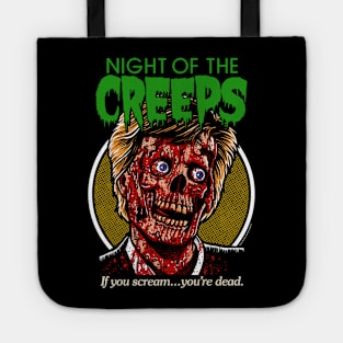 Night Of The Creeps, horror, 80s, cult classic Tote