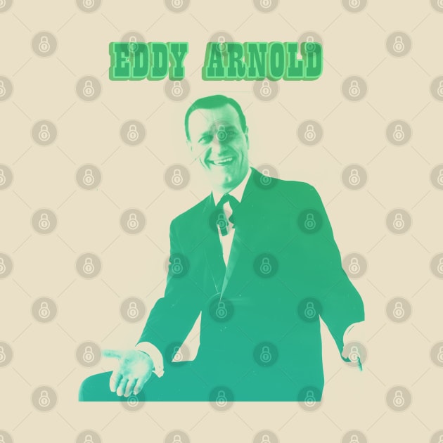 eddy arnold//green solid style, by Loreatees